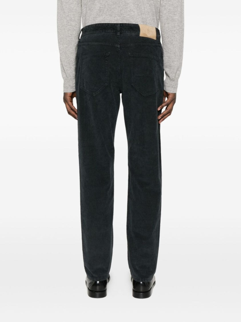 Pt Torino Black Corduroy Jeans