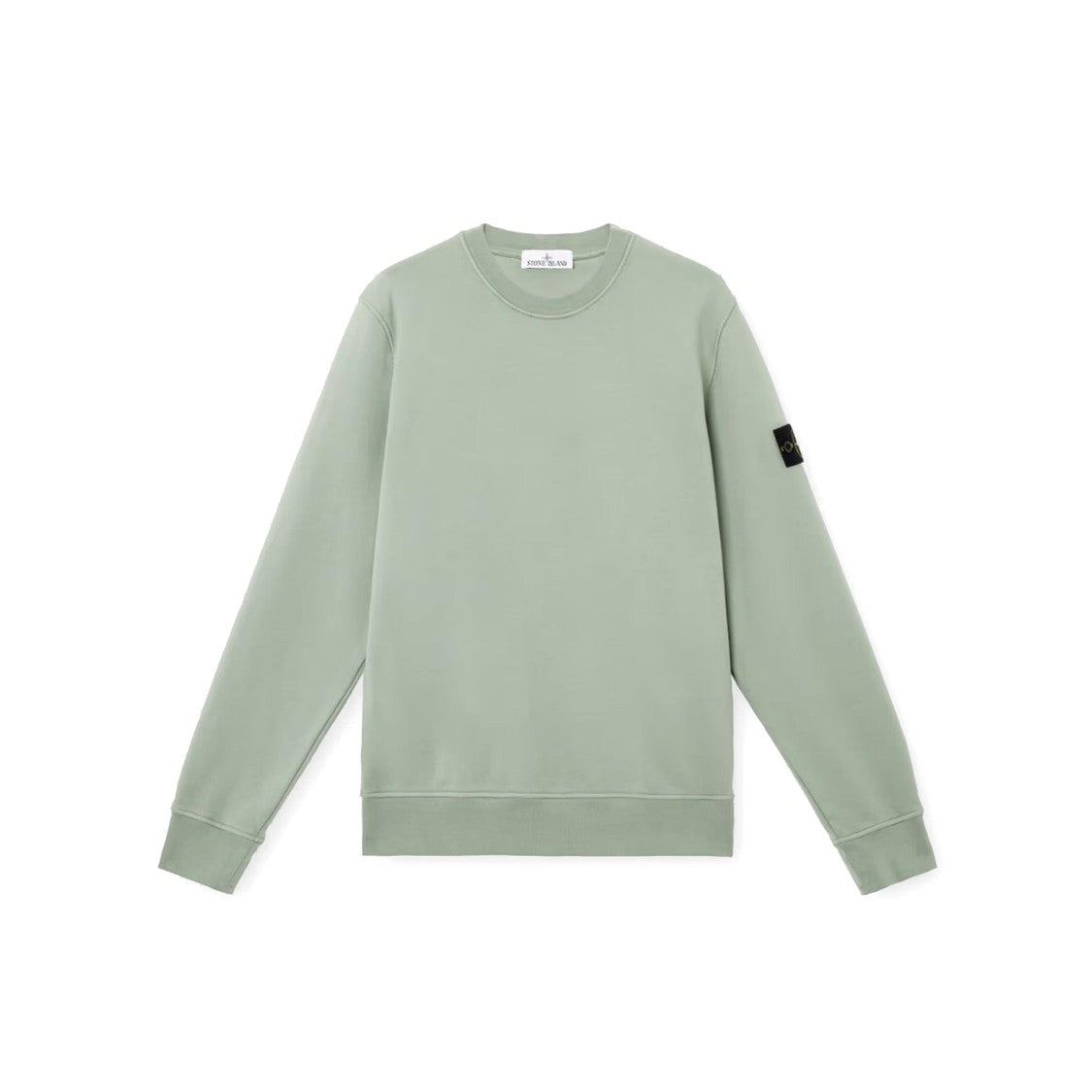 Stone Island Cotton Blend Sweatshirt With Subtle Branding