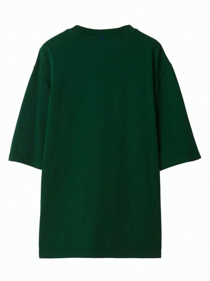Burberry Short-Sleeved Crew Neck T-Shirt With Subtle Emblem