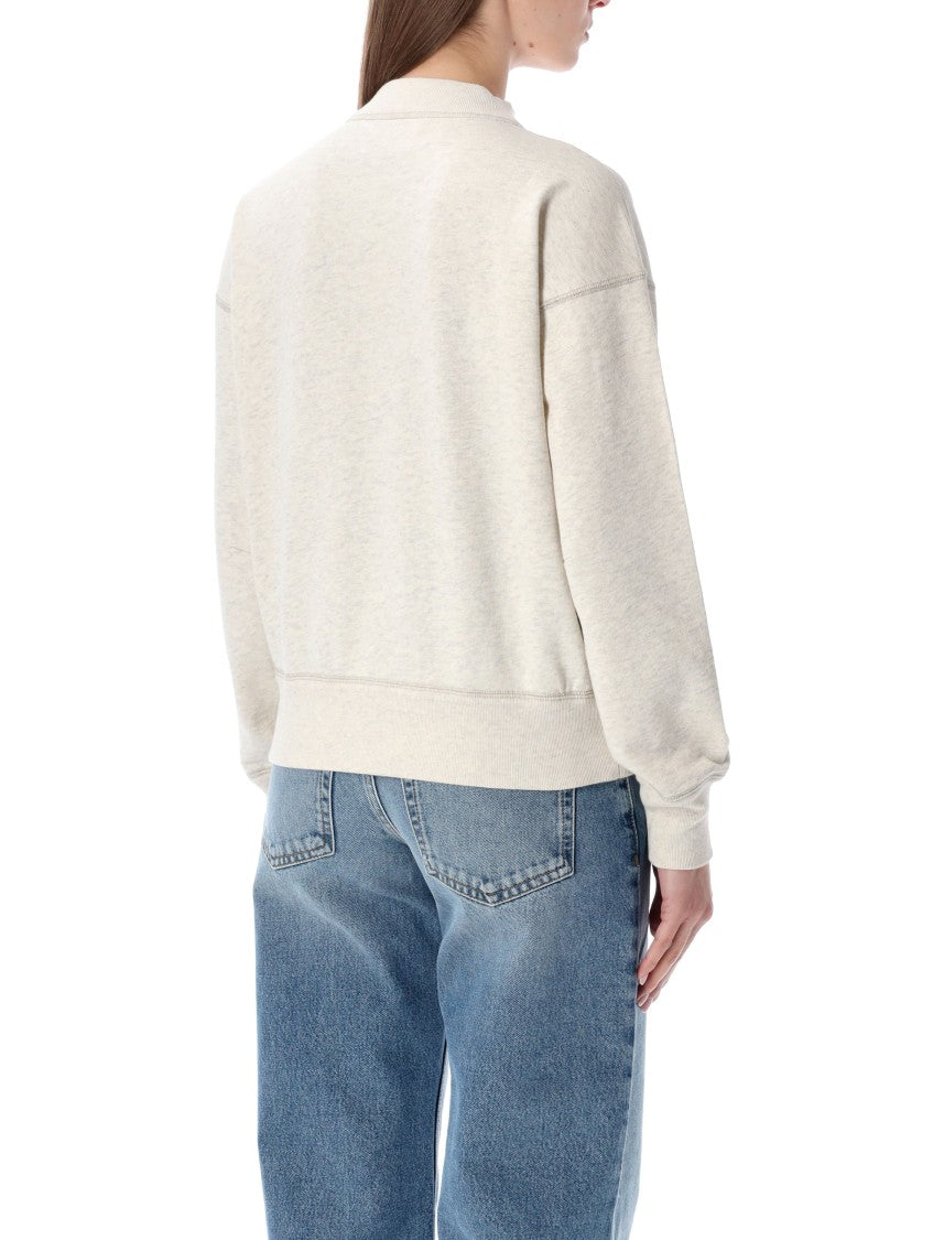 Isabel Marant Étoile Moby Cotton Sweatshirt Ecru