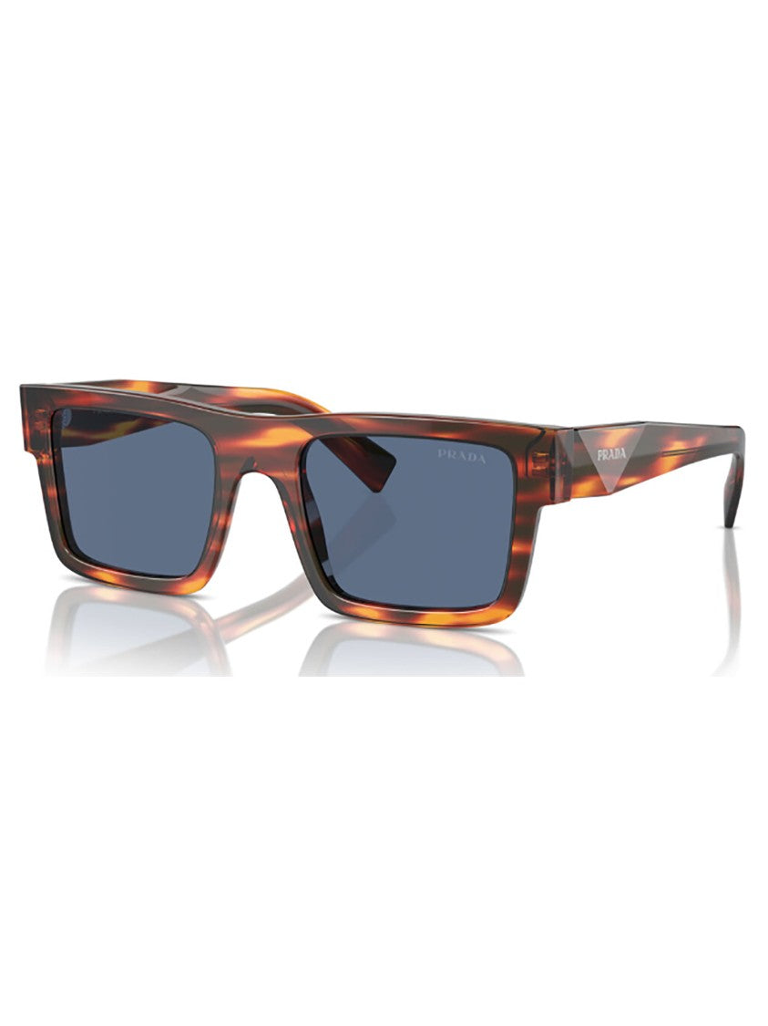 Prada 19Ws Sole Oversized Square Tortoiseshell Sunglasses