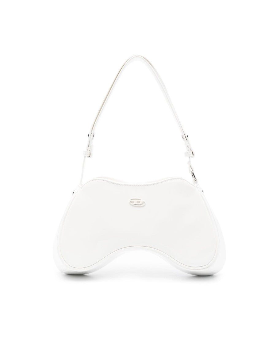 Diesel Play White Crossbody Bag