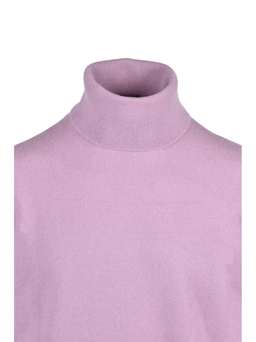 Alpha Studio Finely Knit Cashmere Turtleneck Sweater