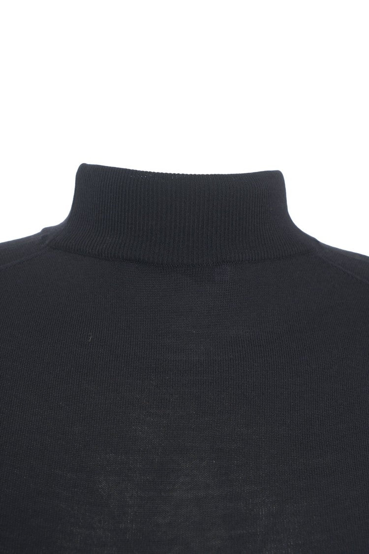 Gender High Neck Knit Sweater