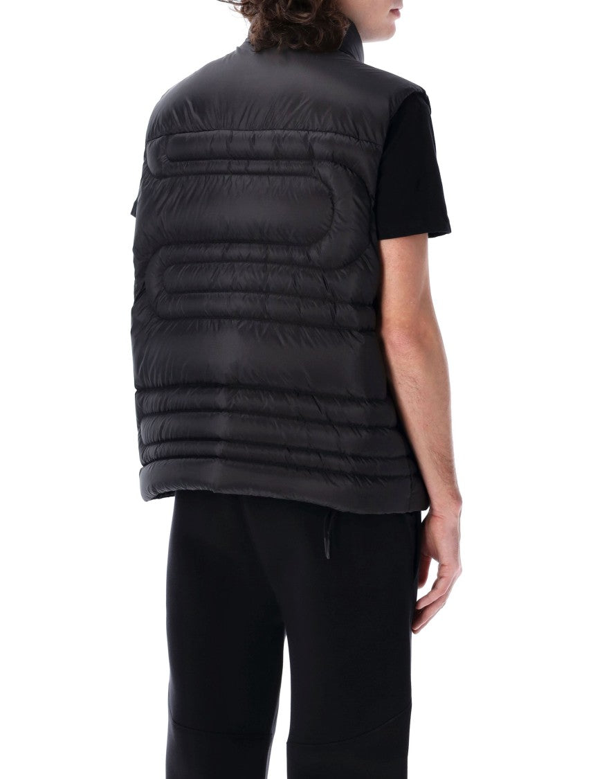 Moncler Emeishan Snake-Quilted Down Gilet
