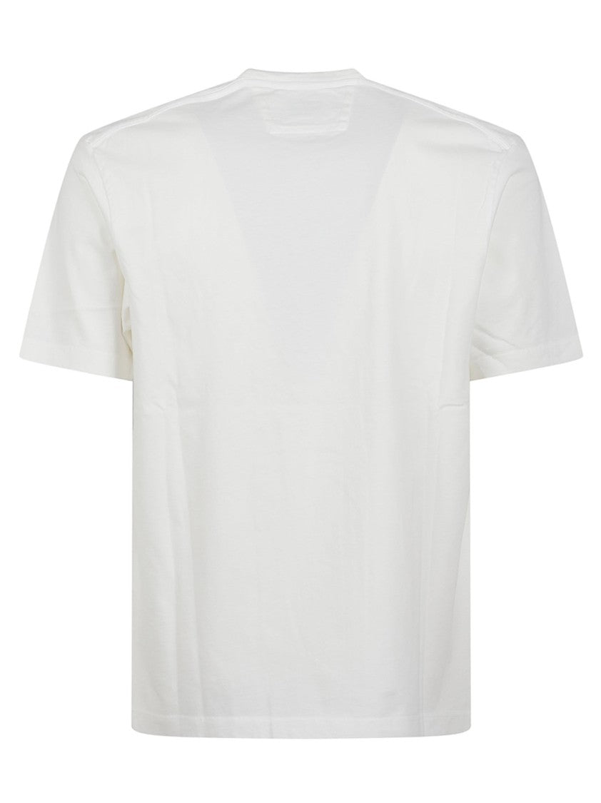 C.P. Company Graphic Print Crew Neck T-Shirt With Relaxed Fit