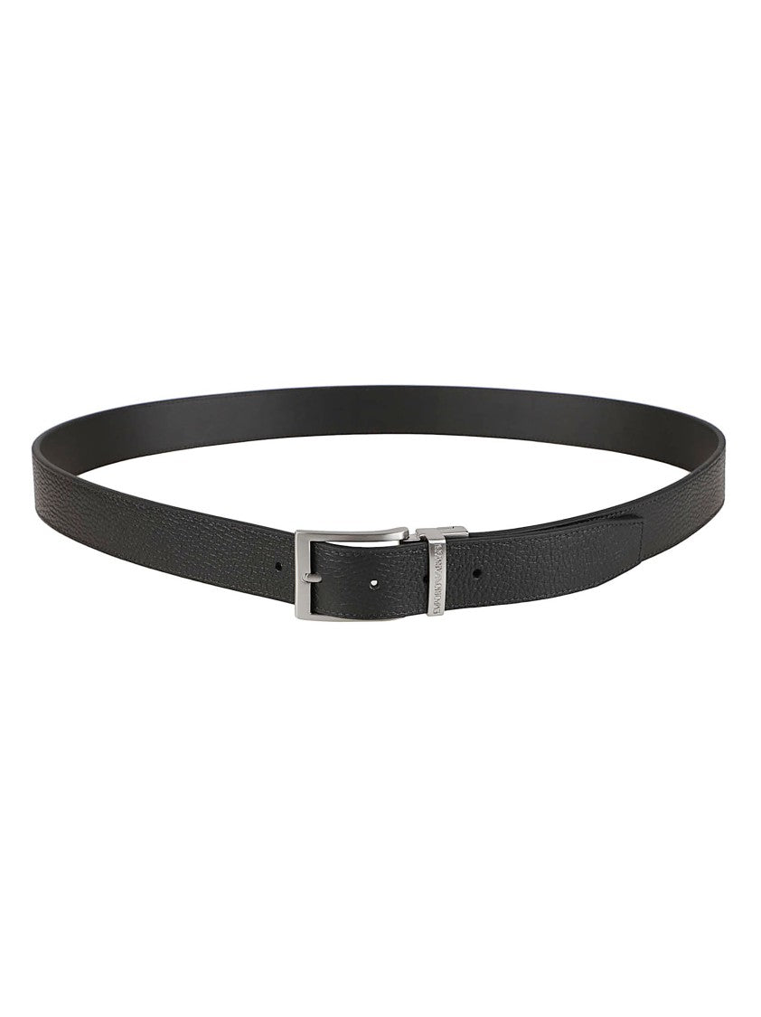 Emporio Armani Calf Leather Belt Credit Card Holder Gift Box Set