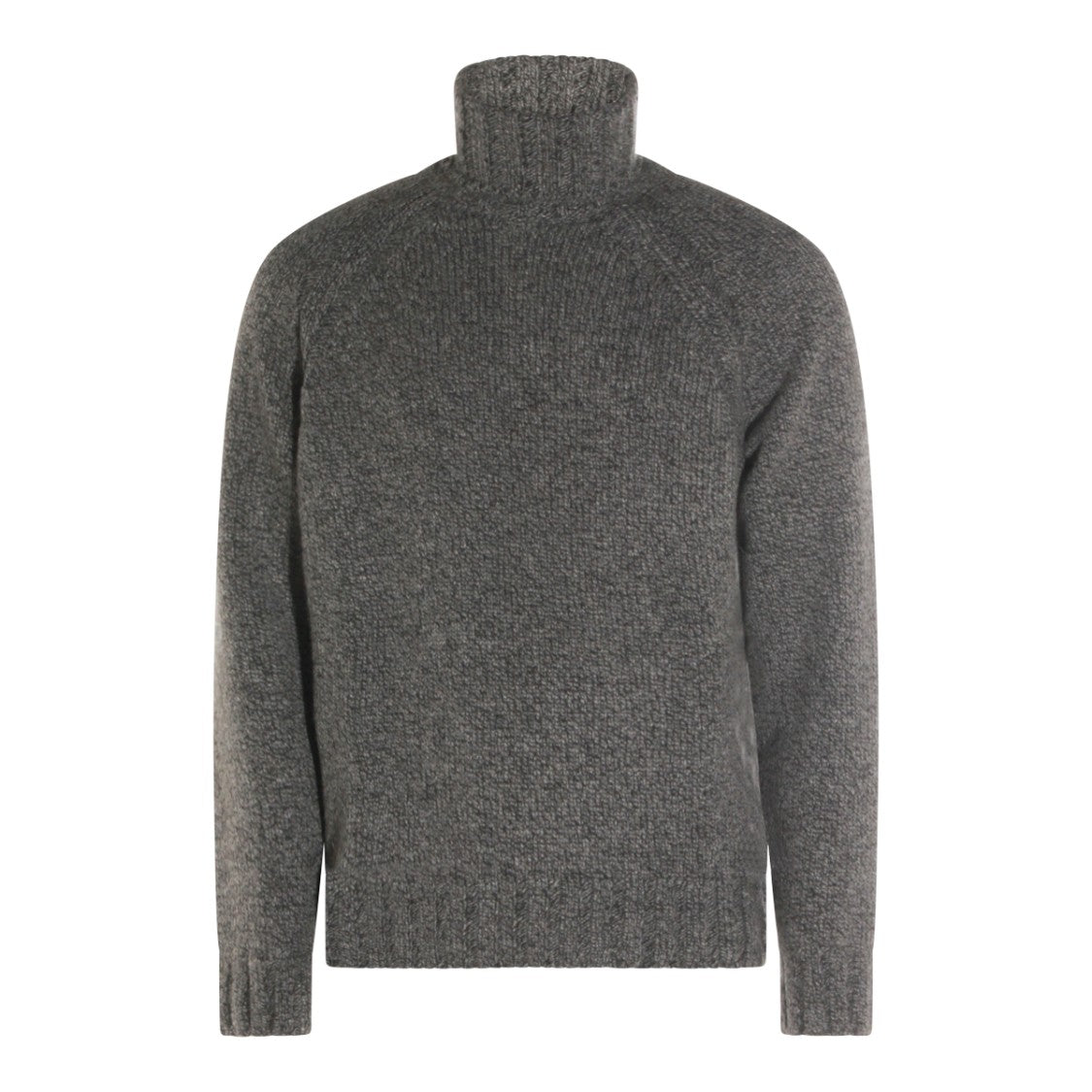 Zegna Dark Grey Cashmere Knitwear