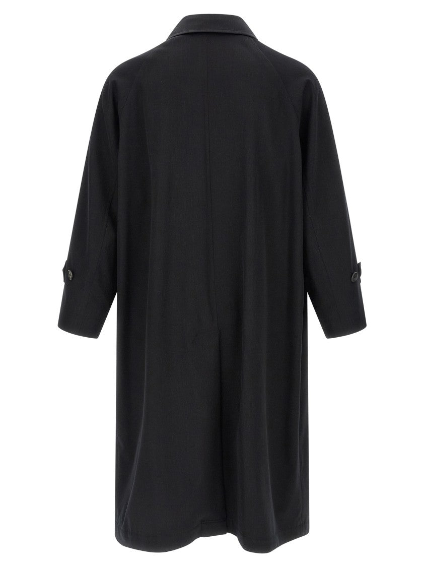 Auralee Light Wool Gabardine' Trench Coat