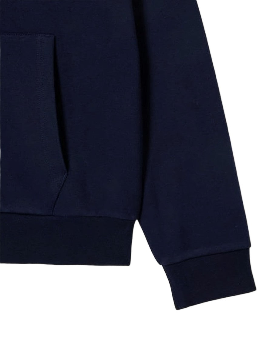 Lacoste Classic Zip-Up Hooded Sweatshirt With Kangaroo Pocket