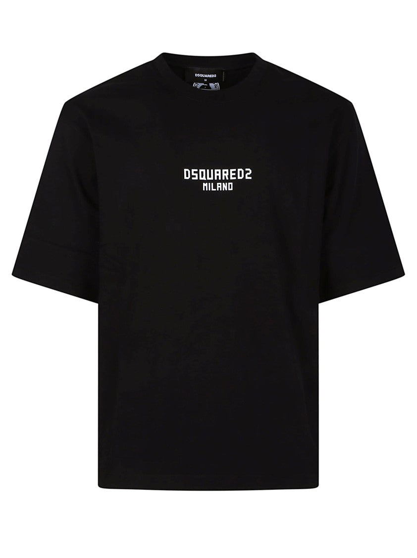 Dsquared2 Cotton Loose Fit Logo T-Shirt