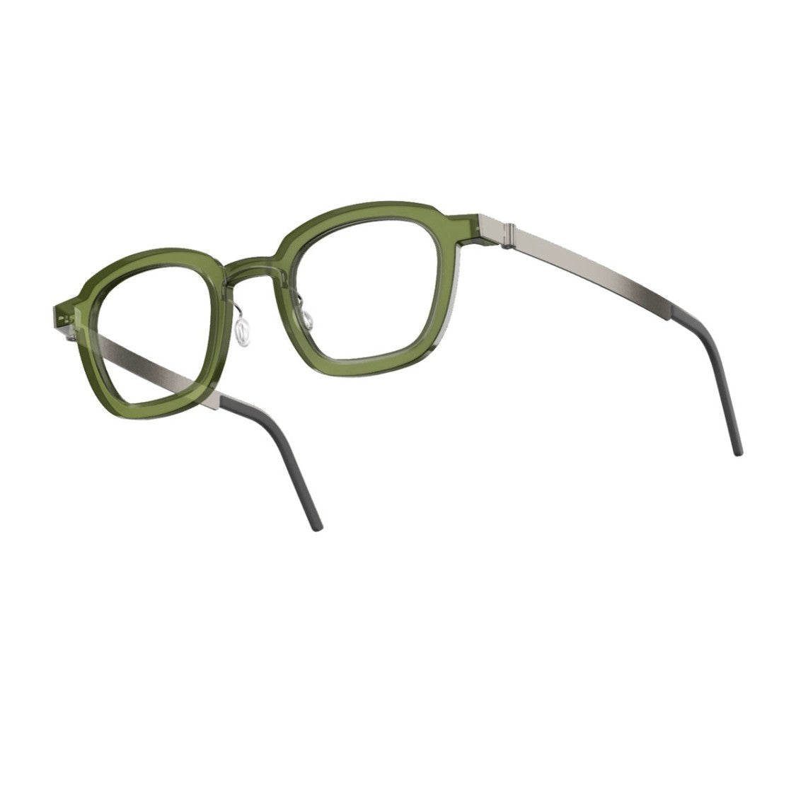 Lindberg Green Acetanium Acetate Geometric Sunglasses