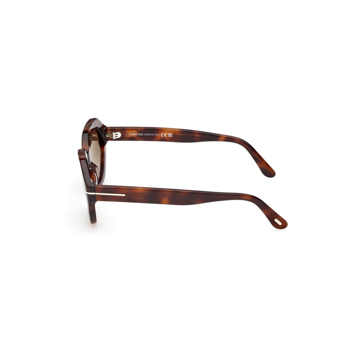 Tom Ford Ft1341 Oversized Rounded Tortoiseshell Sunglasses