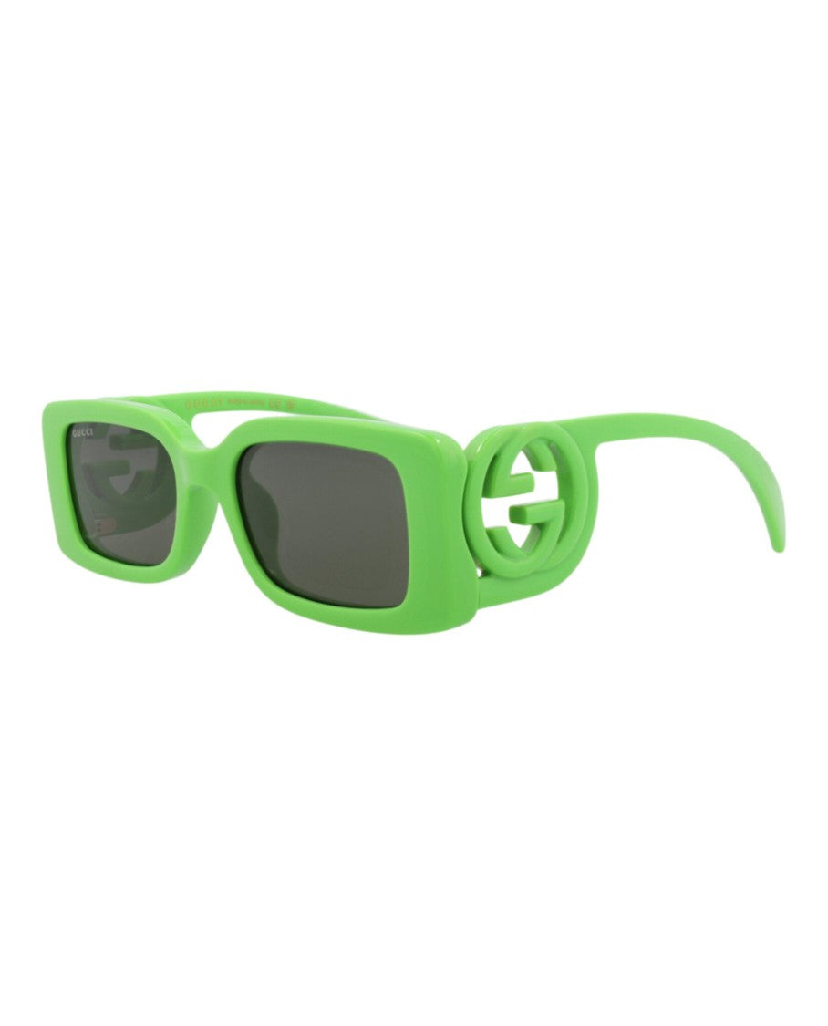 Gucci Square-Frame Injection Sunglasses