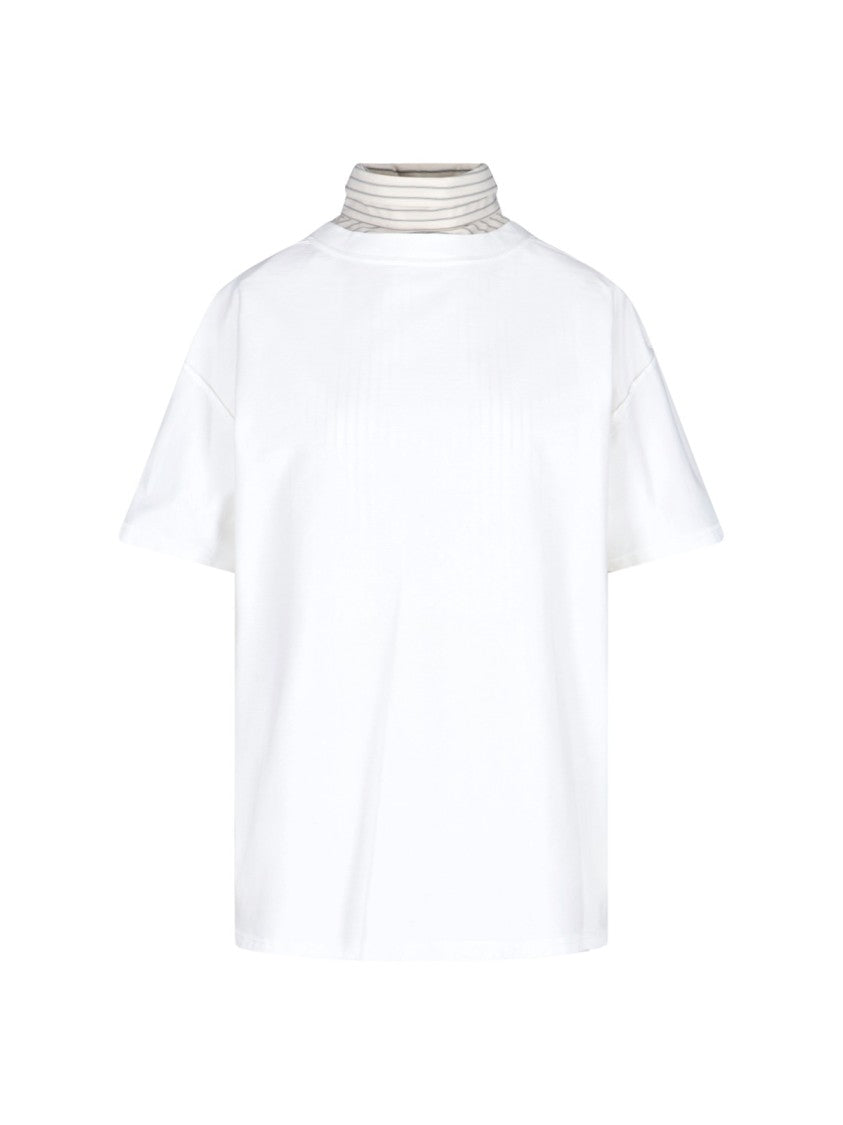 Maison Margiela Inverted Shirt – White & Beige