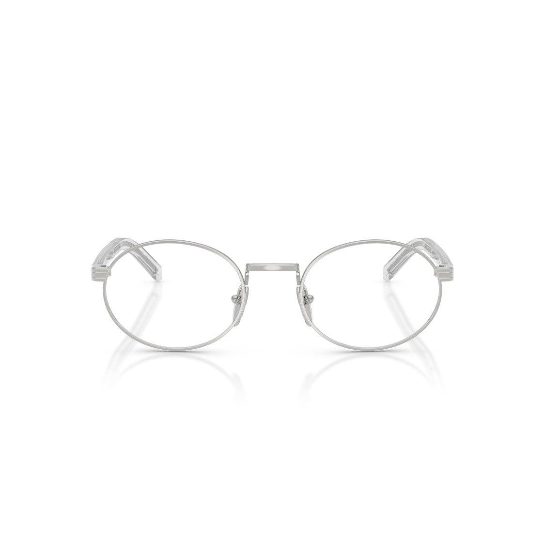 Prada 0Pr B55v Round Metal Frame Eyeglasses