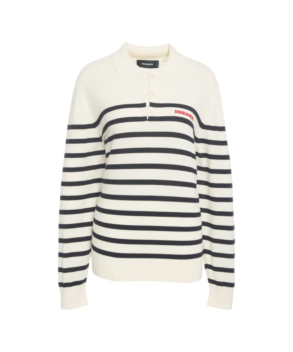 Dsquared2 Polo Neck Sweater