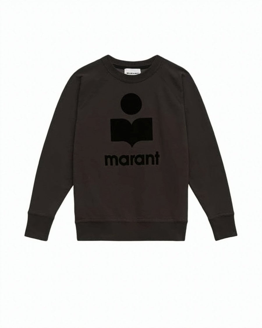 Isabel Marant Bold Graphic Long-Sleeved Sweatshirt With Relaxed Fit