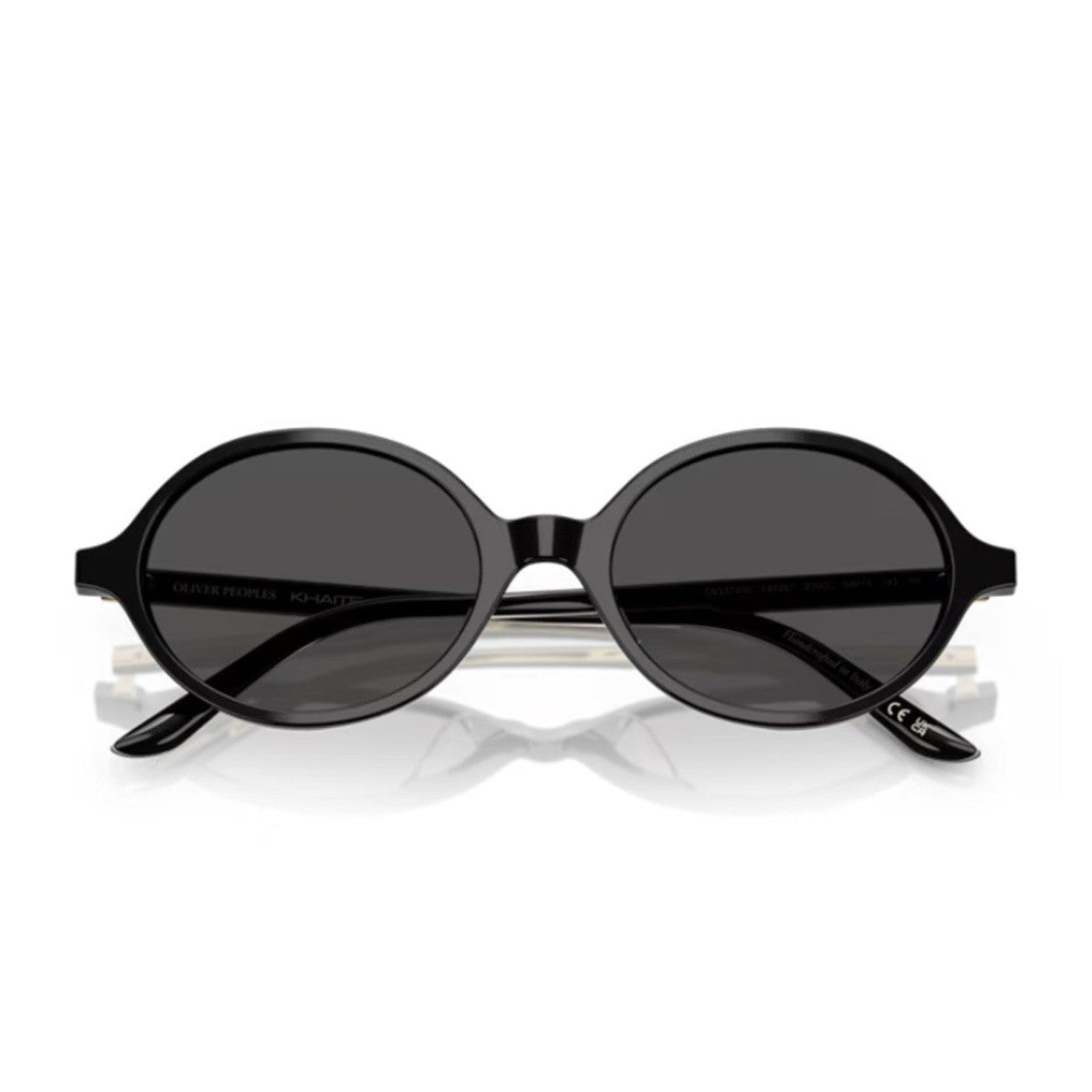 Oliver Peoples Black Collezione Khaite Ov5574su-2000C Acetate Oval Sunglasses