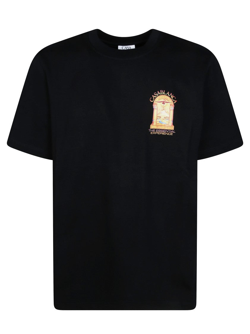 Casablanca Hermons Mirage Arch Classic Printed T-Shirt