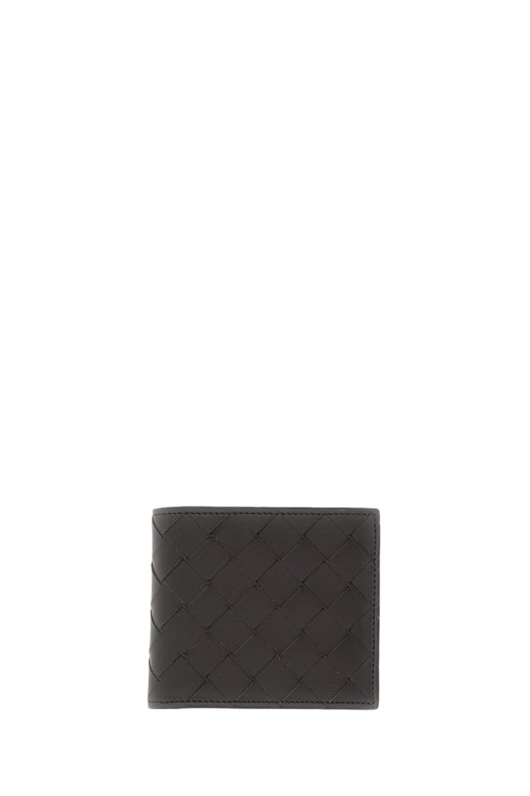 Bottega Veneta Leather Wallet Intrecciato Motif