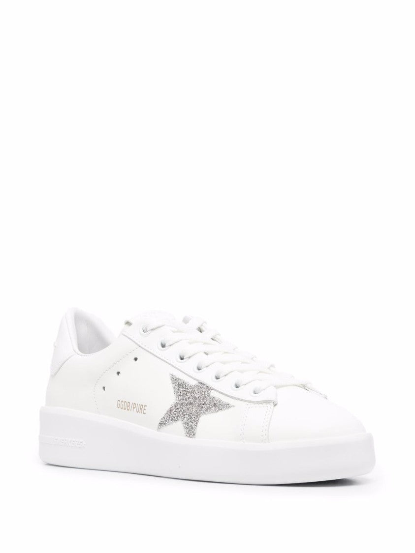 Golden Goose Pure Star Leather Sneakers