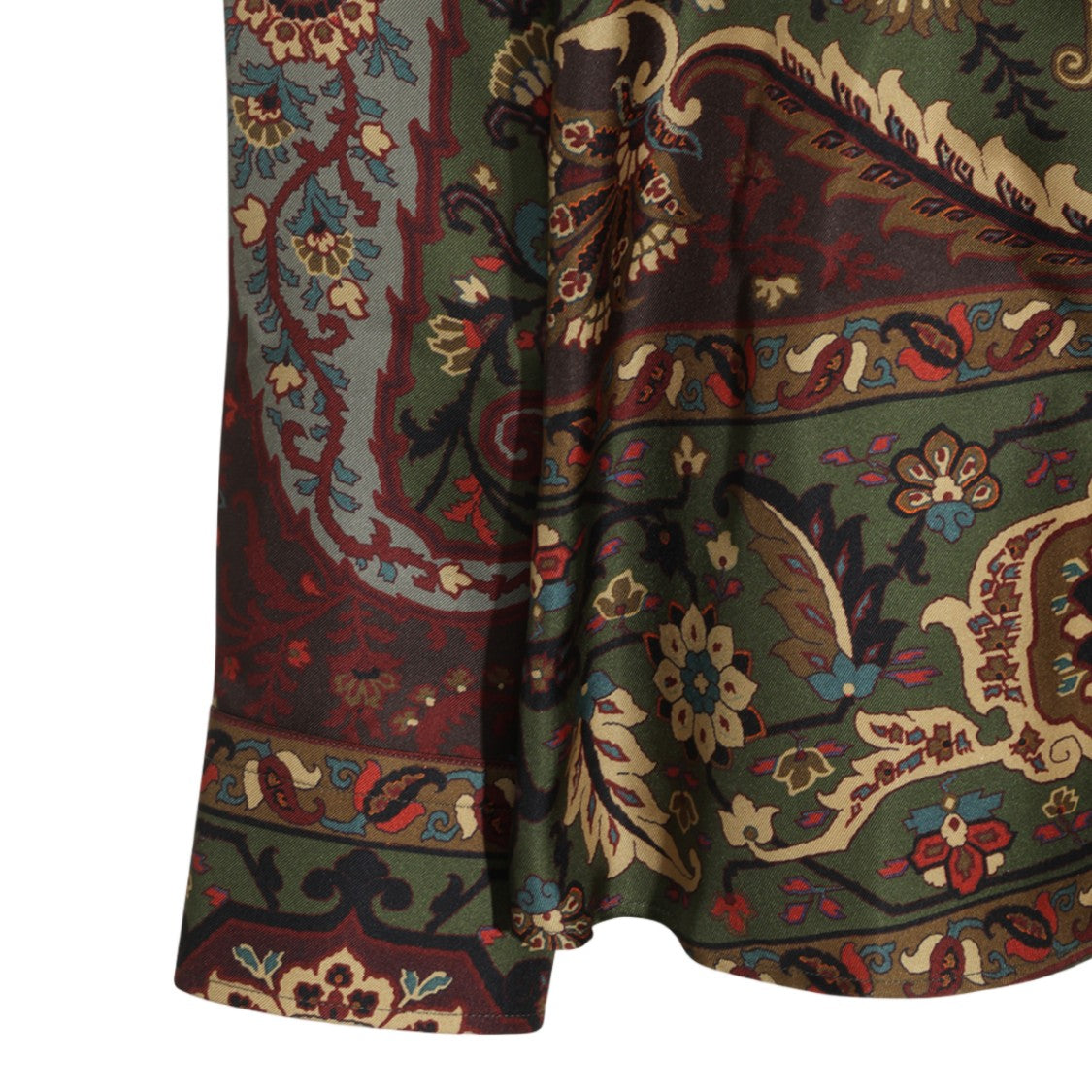 Etro Paisley Floral Long-Sleeve Shirt