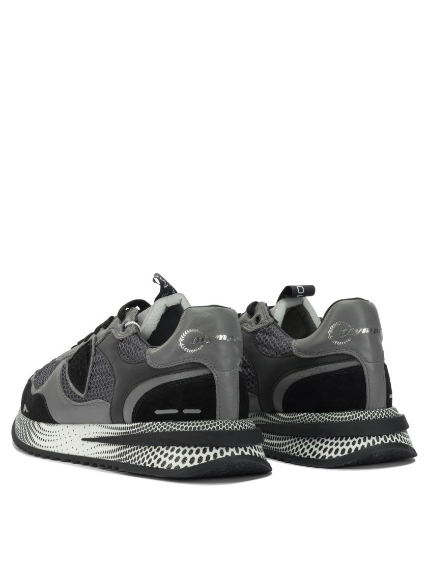 Philippe Model Paris Sporty Sneakers With Mesh And Leather Panels