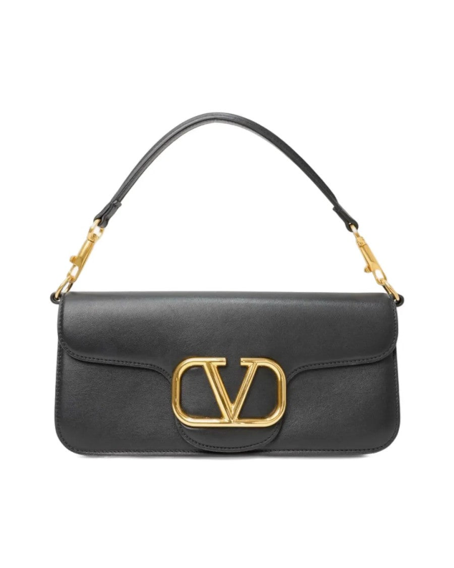 Valentino Small Black Calfskin Clutch
