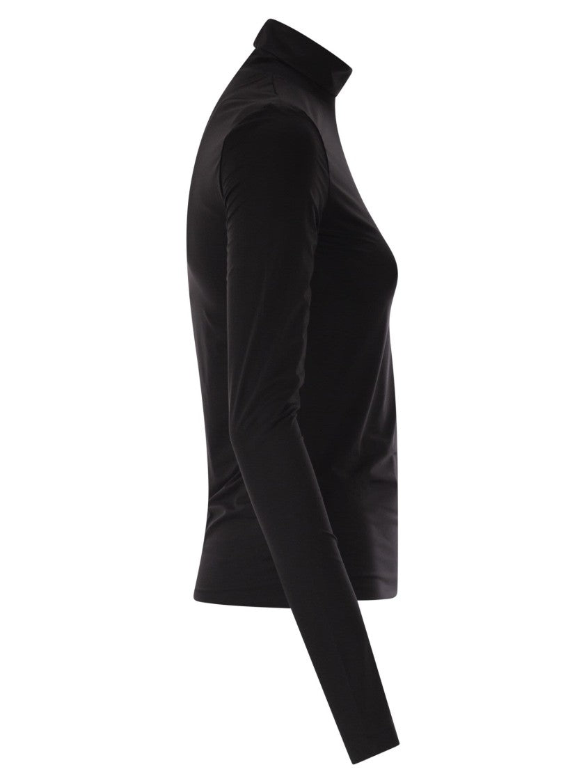 Sportmax Stone - Jersey Turtleneck Jumper