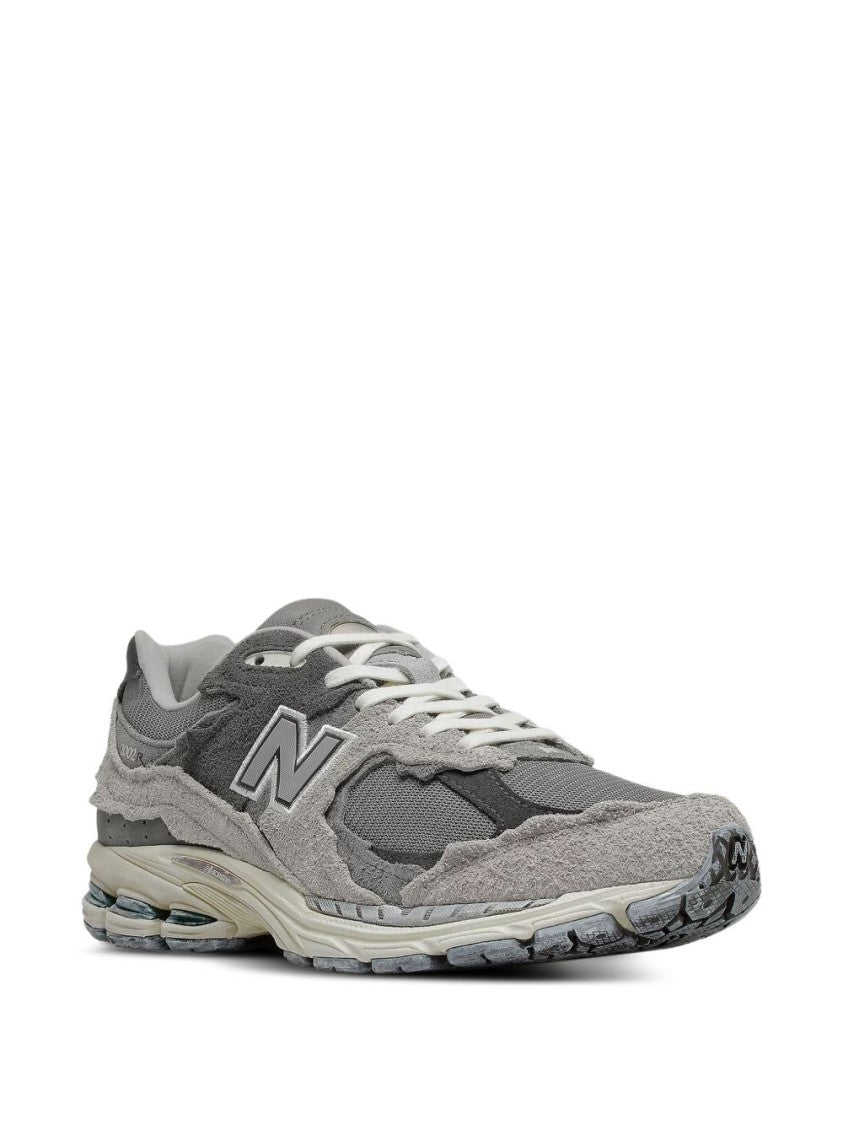 New Balance Layered Grey Sneakers With Textured Design