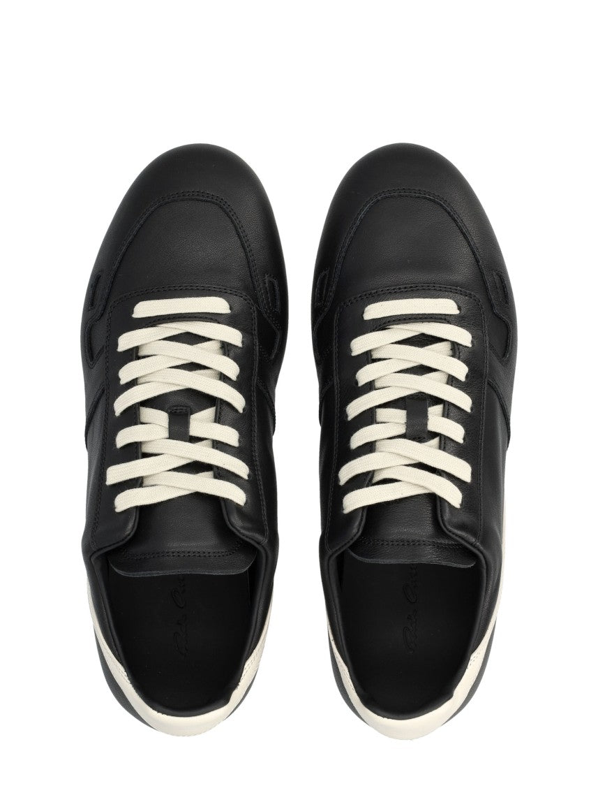 Rick Owens Subtle Panel Detailing Minimal Sneakers