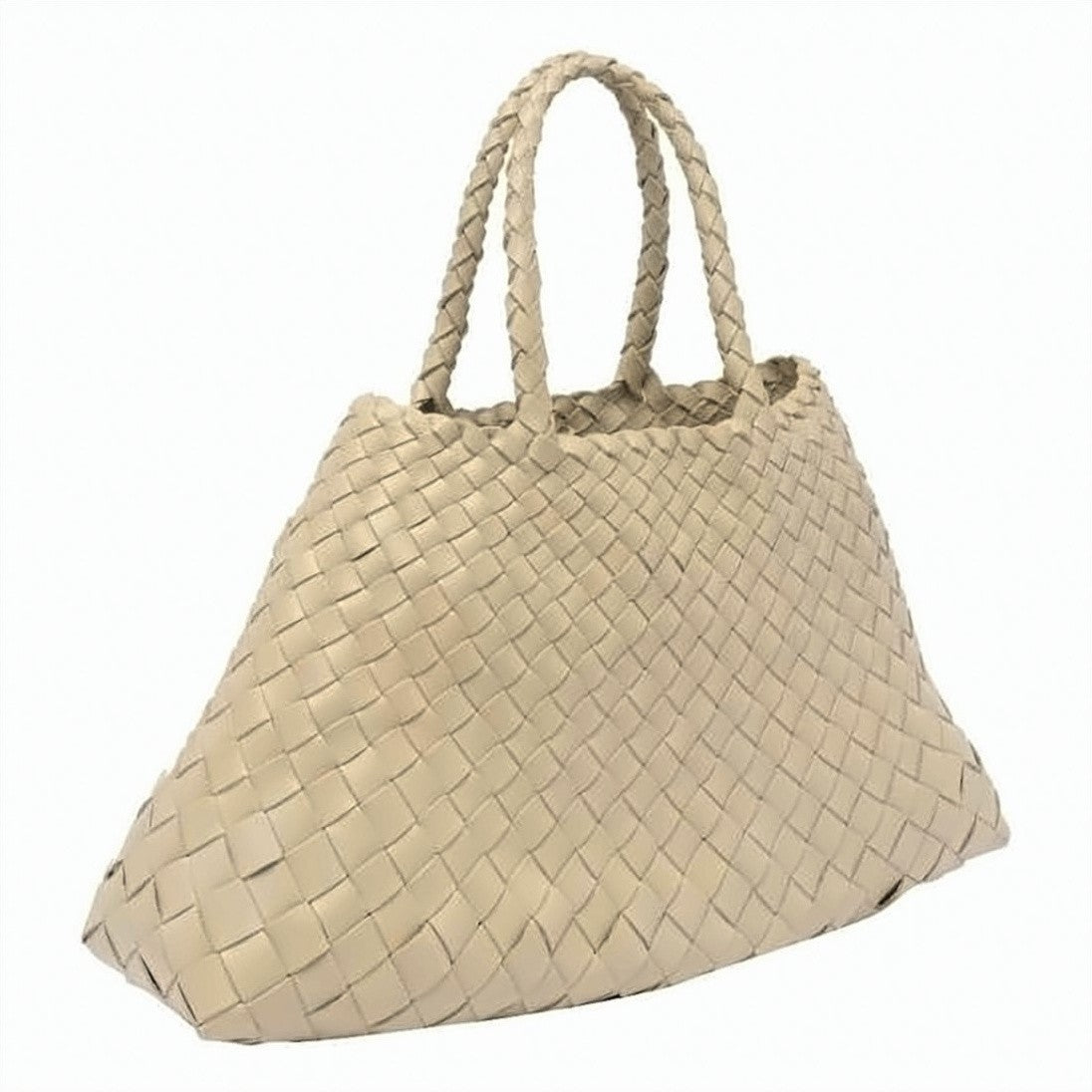 Dragon Diffusion Woven Buffalo Leather Tote Bag