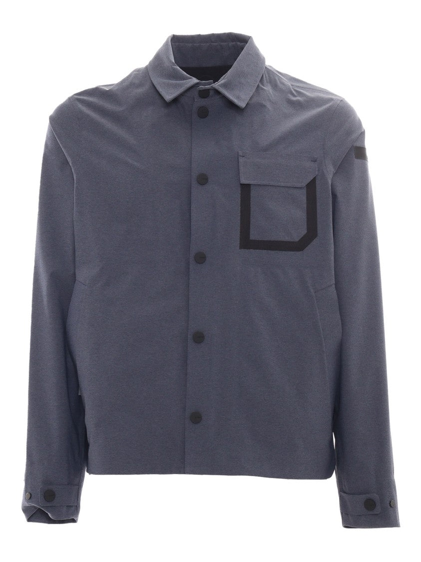 Rrd Terzilight Overshirt With Classic Collar