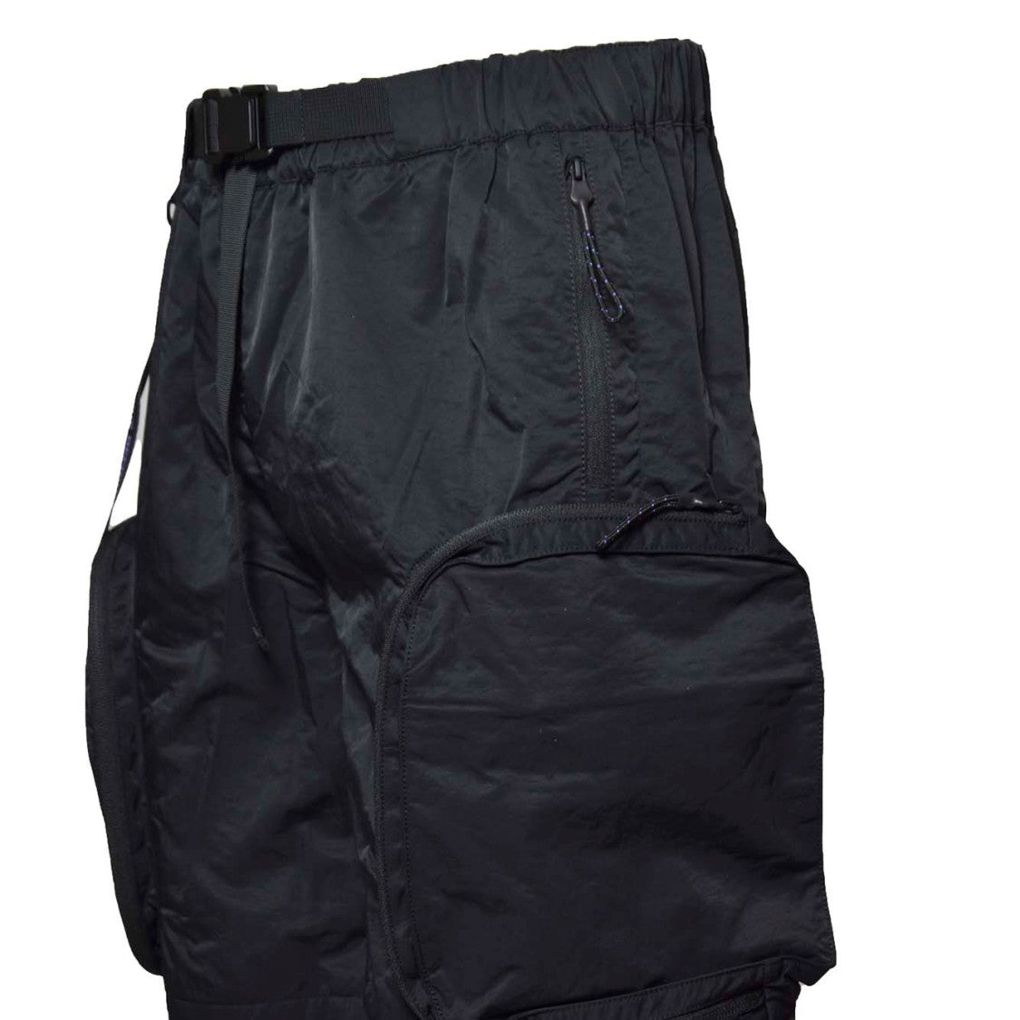 Alpha Industries Black Nylon Utility Uv Bermuda Shorts