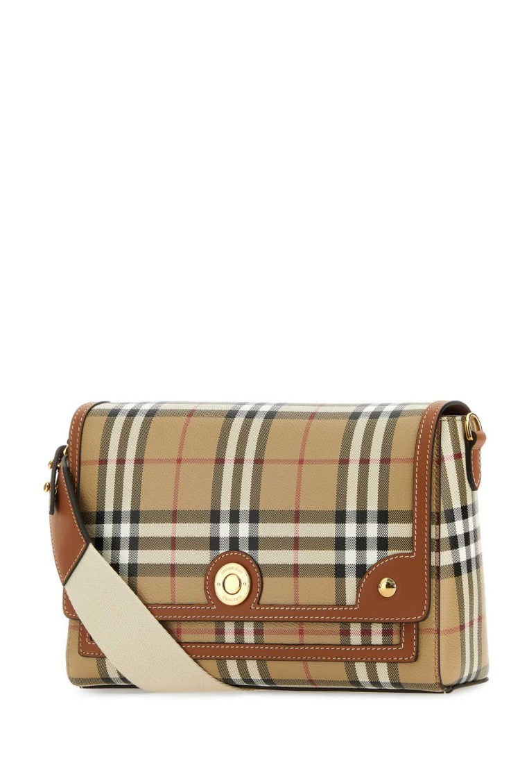Burberry Embroidered Fabric Note Crossbody Bag