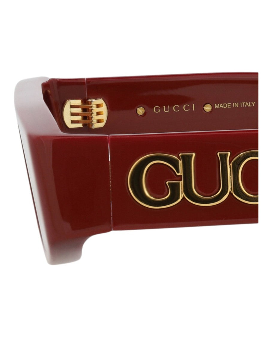 Gucci Square-Frame Recycled Acetate Sunglasses