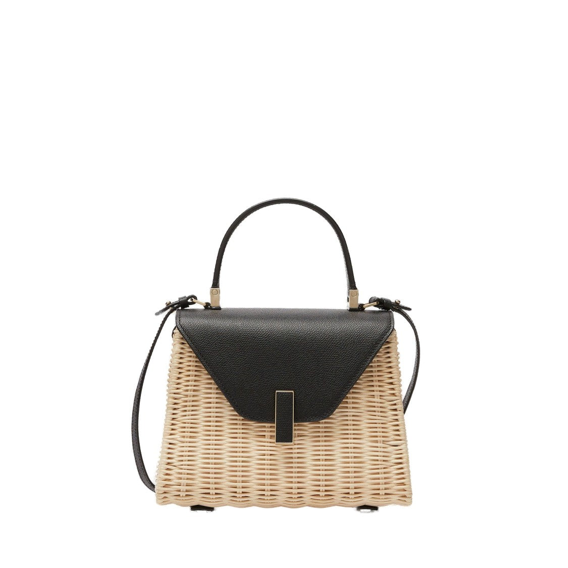 Valextra Iside Small Wicker Bag