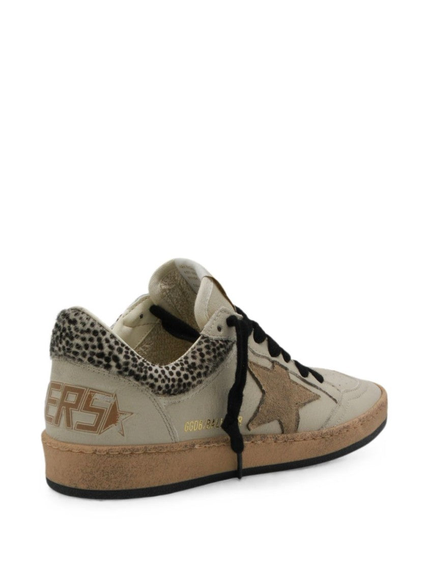 Golden Goose Vintage-Inspired Low-Top Sneakers With Star Detail