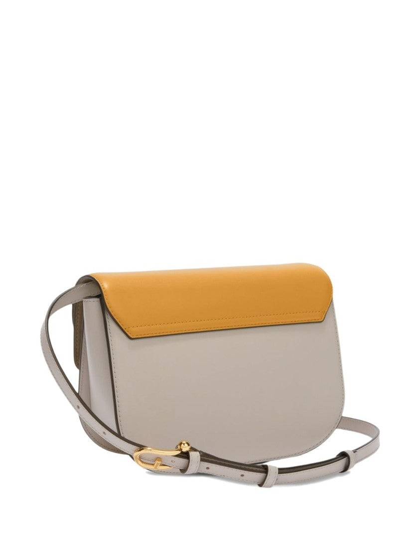 Furla Half-Moon Shoulder Bag With Gold-Tone Clasp