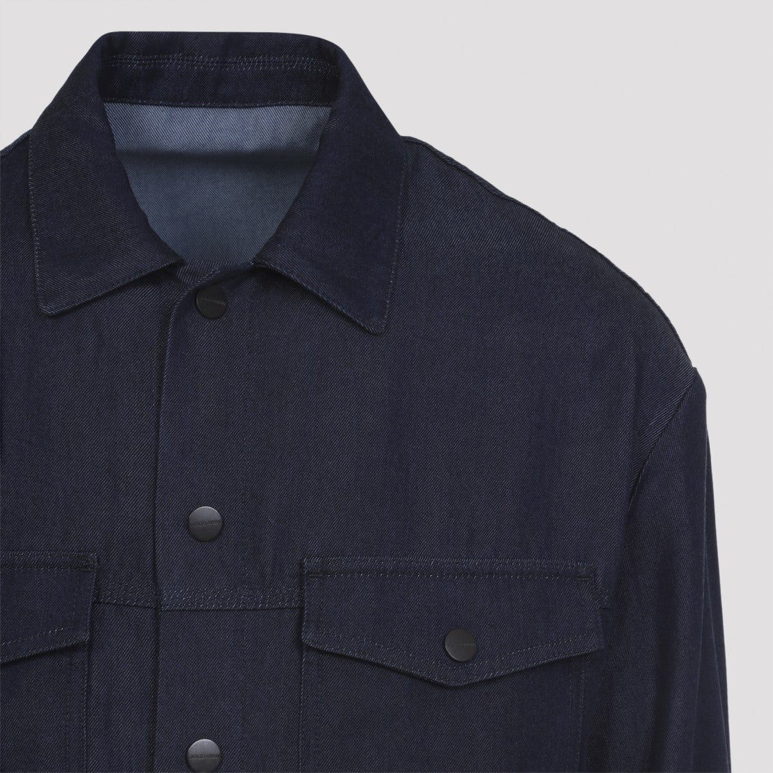 Giorgio Armani Blue Viscose Jacket