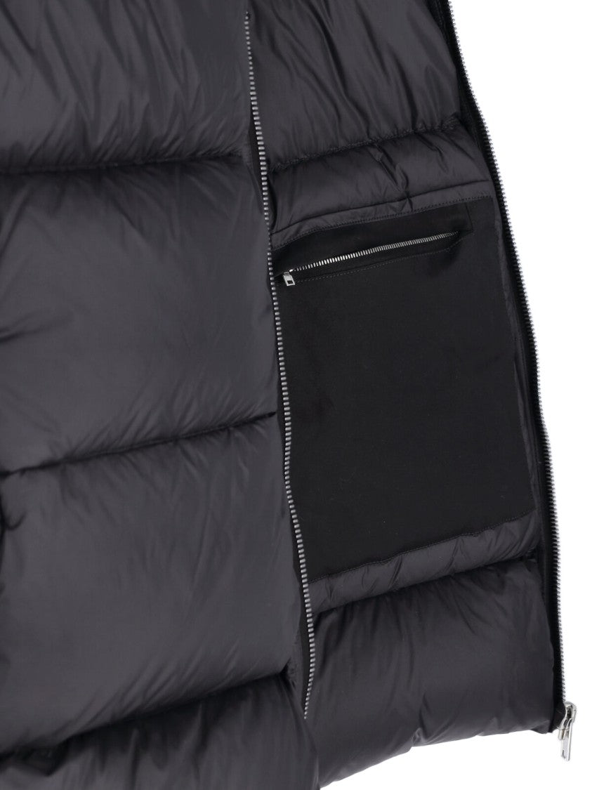 Rick Owens Turtle Long Puffer Jacket – Black