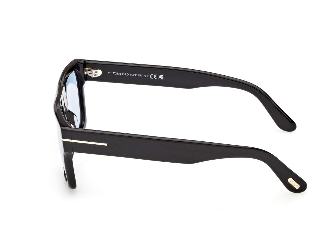 Tom Ford Ft1337 Metallic Accent Square Sunglasses