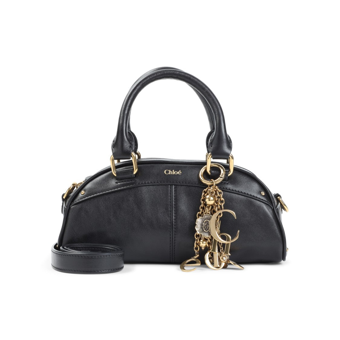 Chloé Compact Calf Leather Shoulder Bag
