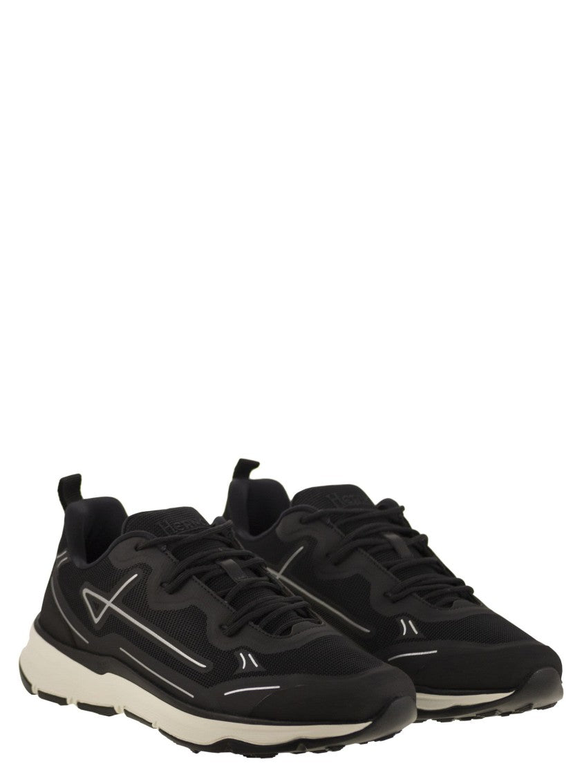 Herno Nylon Trainers With Rubberised Details
