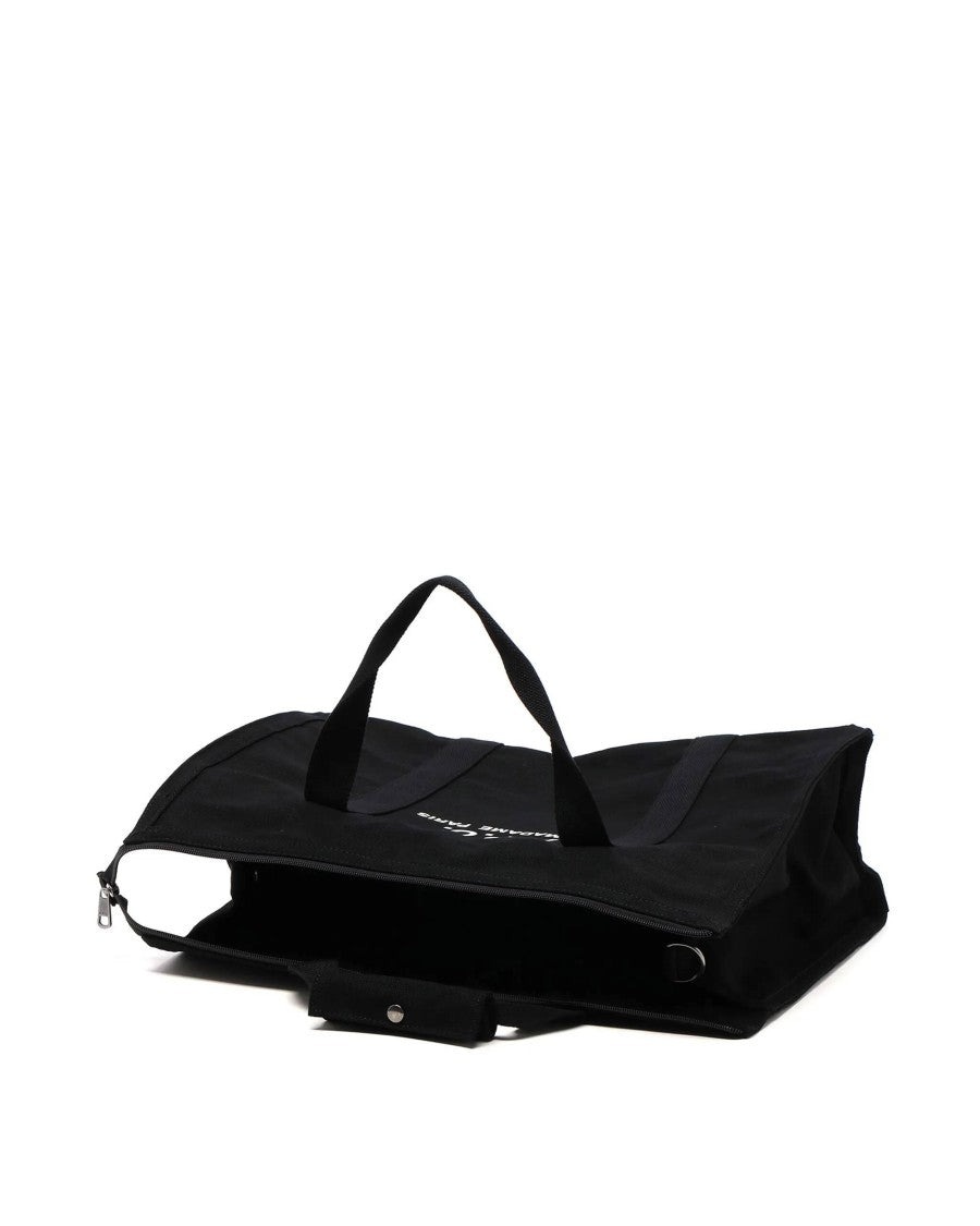 A.P.C. Rectangular Cotton Canvas Tote With Adjustable Strap