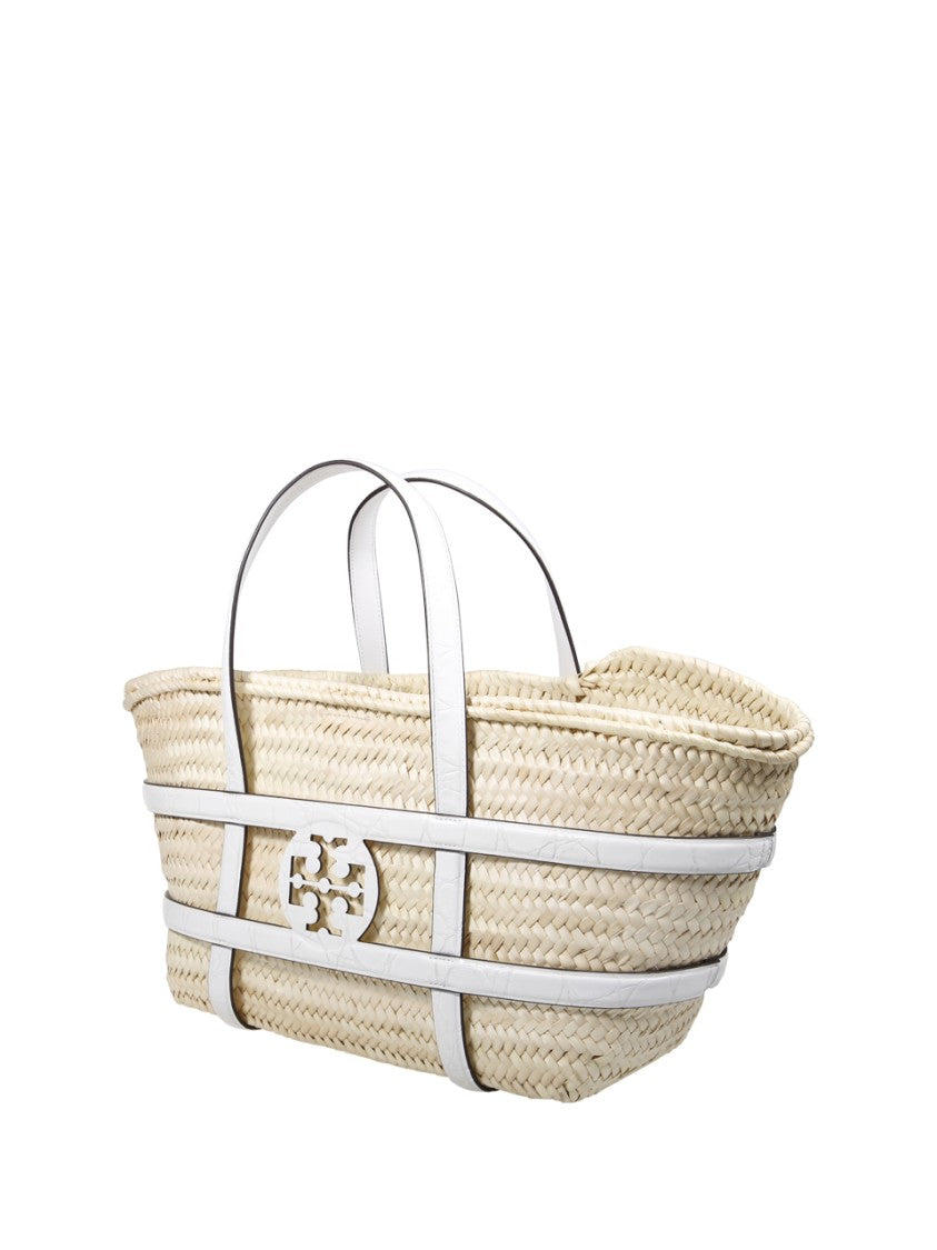 Tory Burch Ella Straw Basket Bag