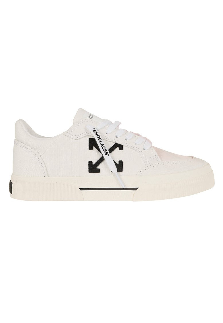 Off-White White Vulc Low Canvas Sneakers