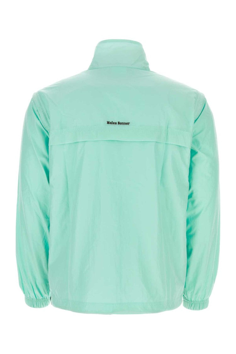 Adidas Sea Green Nylon Windbreaker