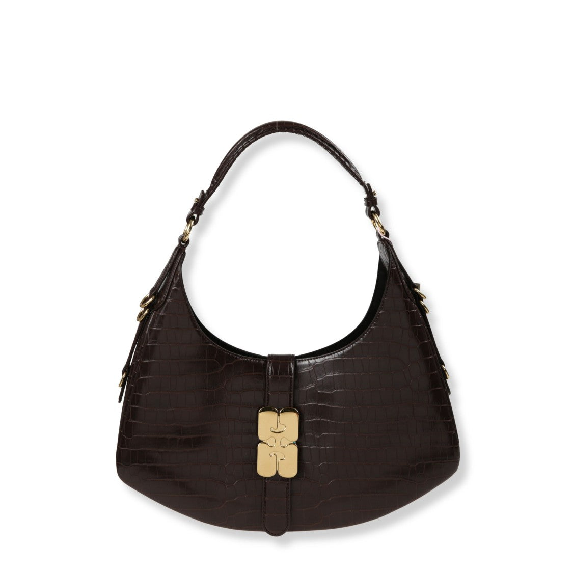 Ganni Small Kat Top-Handle Bag